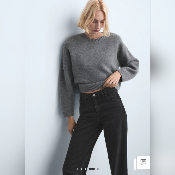 Mango Denim - NWT Mango Danila Wide Leg High Rise Jean Size 8 EU40